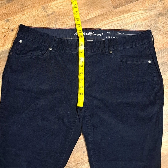 Eddie Bauer Curvy Bootcut corduroy women's pants size P16. - Picture 5 of 10
